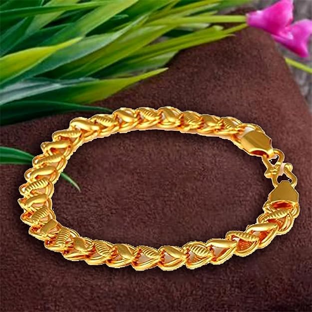 Stainless Steel Golden Bracelet